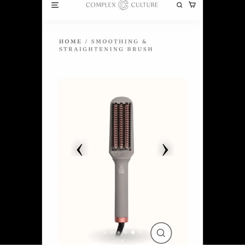 Complex culture smoothing, and straightening brush brand new inbox.